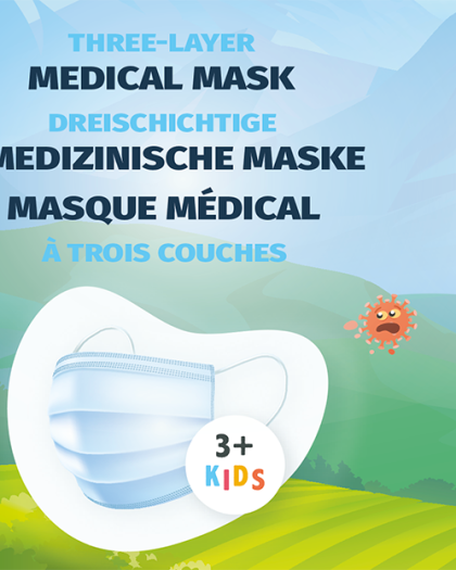 Kids Chirurgical Face Mask Type IIR, Progimpex