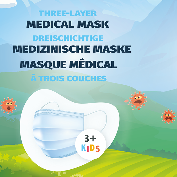 Kids Chirurgical Face Mask Type IIR, Progimpex